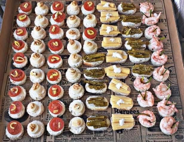 Canapés Simples (50 unidades)