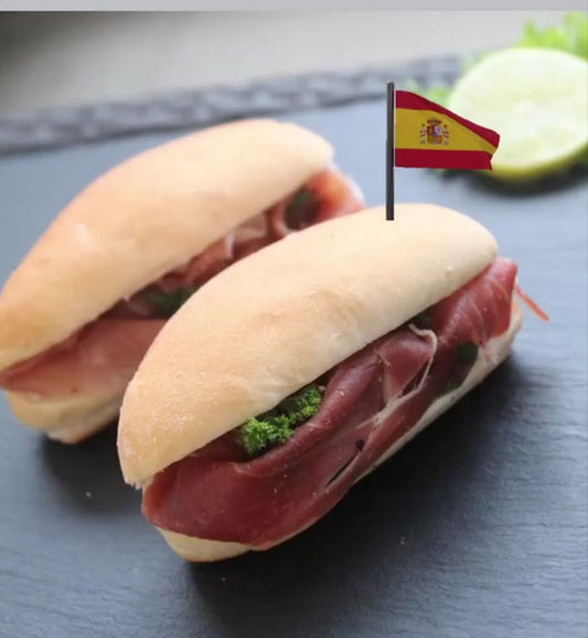 Tapadito Jamón serrano Rucula (25 unidades)
